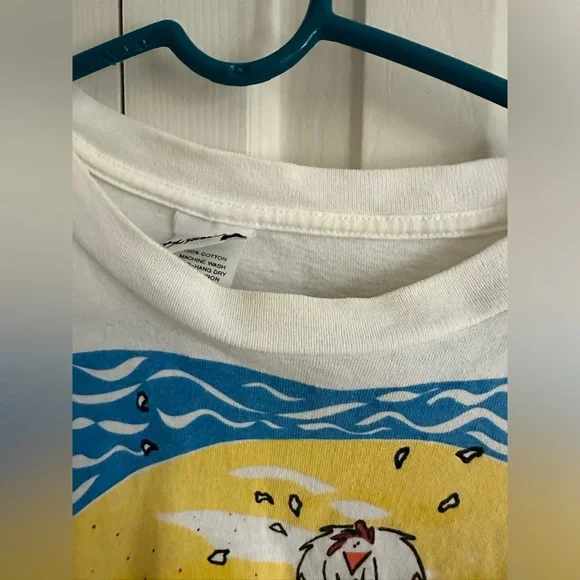 HAMWEAR vintage beach volleyball graphic crop t-shirt - Picture 3 of 5